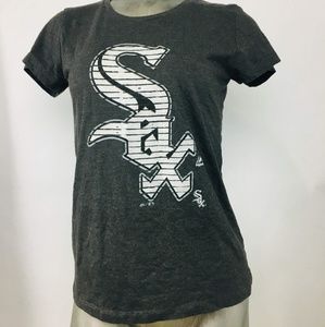 Chicago White Sox Tee Medium Charcoal Color